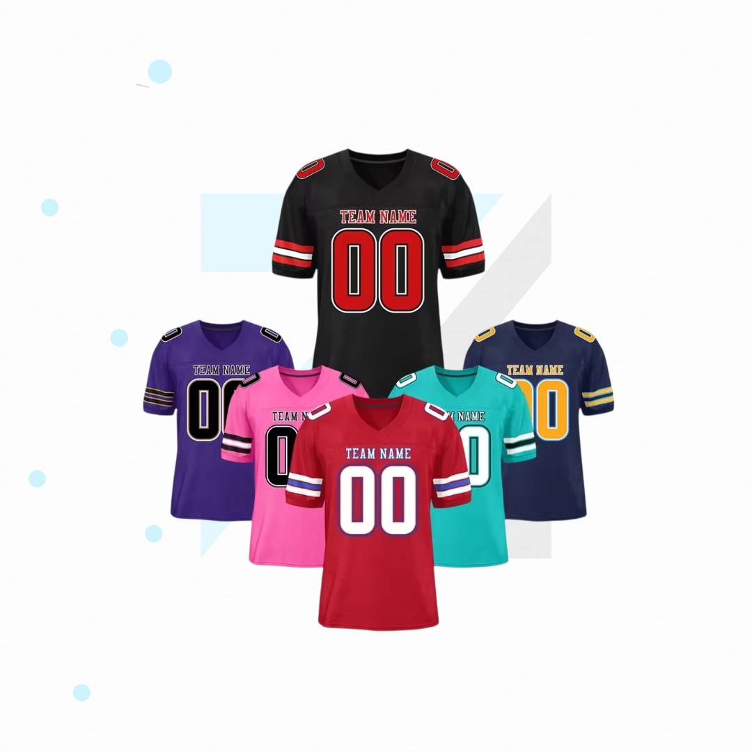 Storm-Drive American Football Jersey | Explosive Speed | Bre angle 2